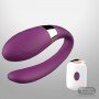 Wearable U Shape Remote Control Clitoris Luxury Vibrator LXV-030