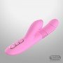 Heating 3 Layer Tongue Licking Toy Nipple Sucking Clitoris Stimulate Vibrator RV-003