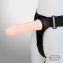 LeLuv 8 Male Hollow Vibrating Strap On SO-016