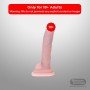 Bendable Realistic Non-vibrator with Suction Cup RSNV-030