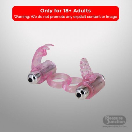 Vibrating Jelly Cock Ring CR-022