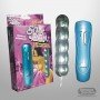 Silver Beaded Anal Vibrator-BIG AD-011