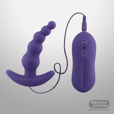 Vibrating Anal Plug Beads Prostate Massager AD-028