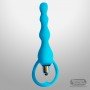Blue Silicone Anal Vibrator AD-029