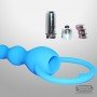 Blue Silicone Anal Vibrator AD-029