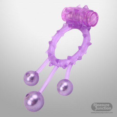 Vibrating Ball Banger Cock Ring Vibrator CR-007