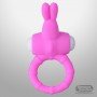 Rabbit Vibrating Penis Ring Blue Lolly CR-018