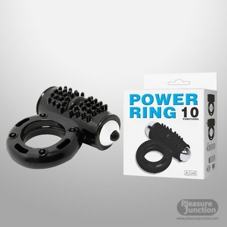 pretty love black power ring CR-021