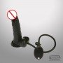 Ultimate Inflatable Realistic Non Vibrator (Natural Feel)-in Black RSNV-011