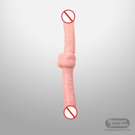 Double Dong Penis Shaped End Realistic Non Vibrator RSNV-015
