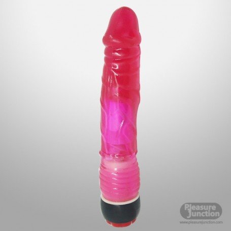Long Tough Jelly Realistic Vibrator RSV-024
