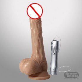 Sex Flesh MultiSpeed Maddox Realistic Vibrator with Suction V3 RSV-046
