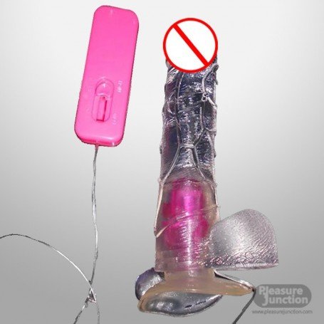 Crystal Lover Jelly Realistic Vibrator with Suction Cup RSV-065