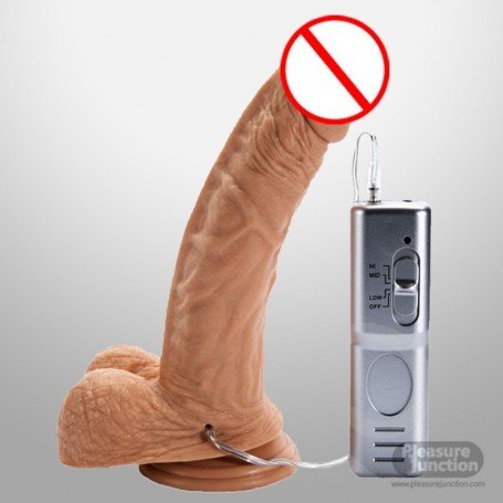 Realistic Vibrator with Suction Cup 7 Inch RSV-076
