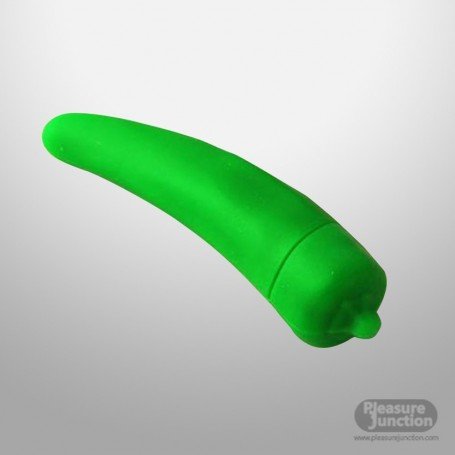 10-Function Chili Silicone Vaginal G Spot Vibrator GS-022